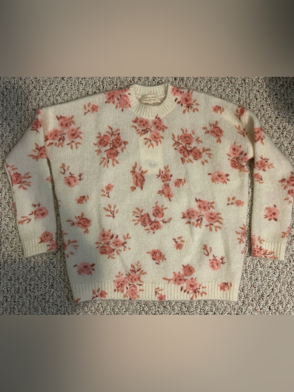 Sezane Eloisa Jumper - Small Pink Flowers - XXS - Picture 5 of 11